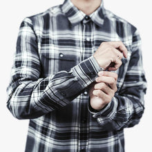 Load image into Gallery viewer, The Sansom : Charcoal Plaid
